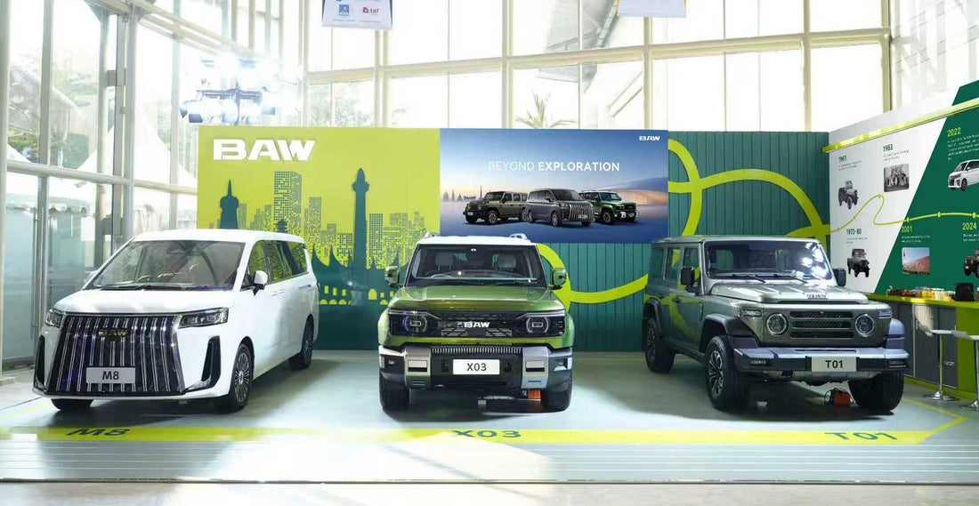 BAW Resmi Masuk ke Pasar Mobil Setir Kanan Indonesia di GIIAS 2026